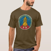 CCCP Space Shuttle Classic Emblem V02 T-shirt (Voorkant)