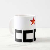 CCCP - Star Koffiemok (Voorkant links)