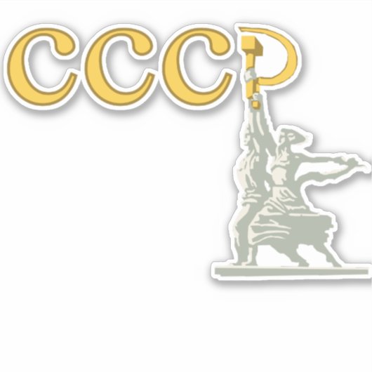 CCCP STICKER (Voorkant)