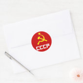 CCCP-Sticker Ronde Sticker (Envelop)
