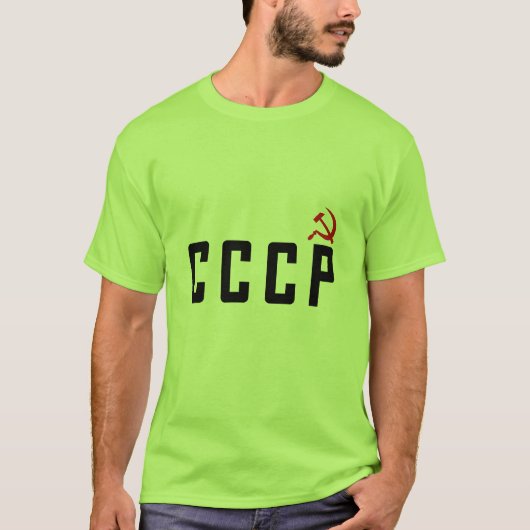 CCCP (Stijl K) T-shirt (Voorkant)