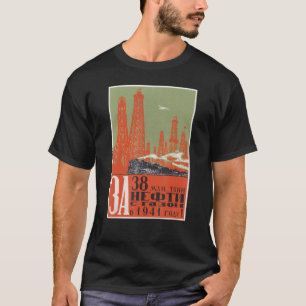 CCCP UdSSR Stoomlocomotief Verkeer Sovjet-Gemeensc T-shirt