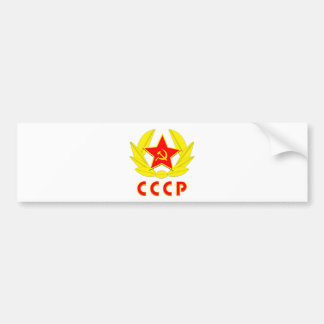 cccp ussr hammer en sikkel embleem bumpersticker