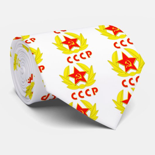 cccp ussr hammer en sikkel embleem stropdas (Opgerold)