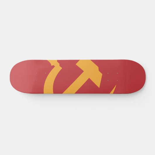cccp ussr hammer en sikkel persoonlijk skateboard (Horizontaal)