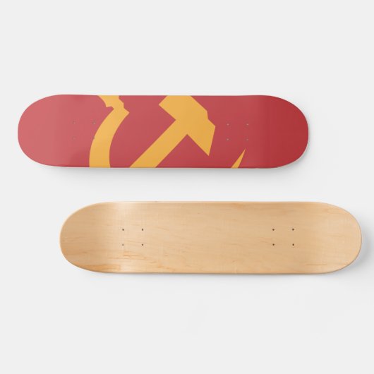 cccp ussr hammer en sikkel persoonlijk skateboard (Horizontaal)