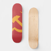cccp ussr hammer en sikkel persoonlijk skateboard (Voorkant)