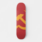 cccp ussr hammer en sikkel persoonlijk skateboard (Voorkant)