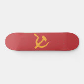 cccp ussr hammer en sikkel skateboard (Horizontaal)
