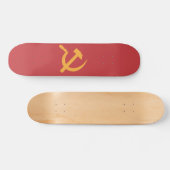 cccp ussr hammer en sikkel skateboard (Horizontaal)