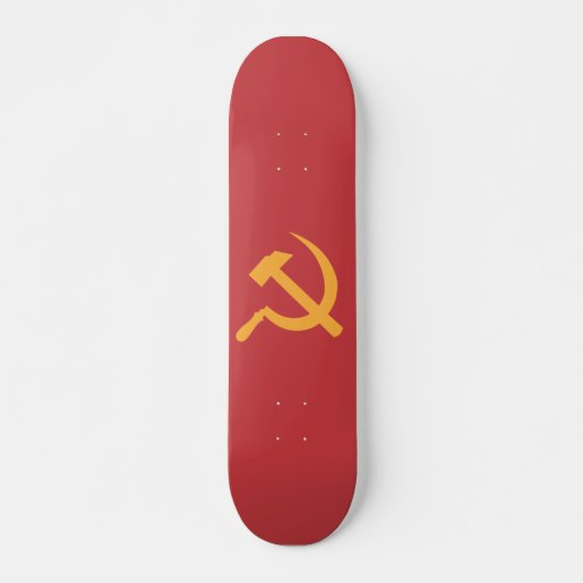 cccp ussr hammer en sikkel skateboard (Voorkant)