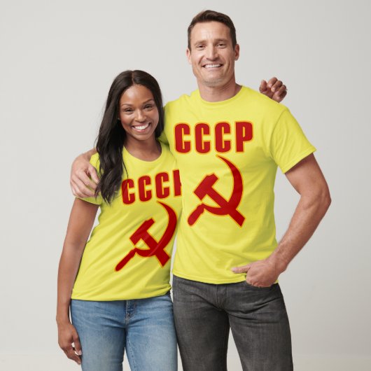 cccp ussr hammer en sikkel t-shirt (Unisex)