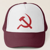 cccp ussr hammer en sikkel trucker pet (Voorkant)