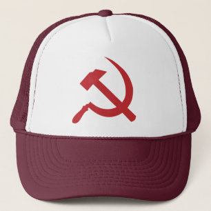 cccp ussr hammer en sikkel trucker pet