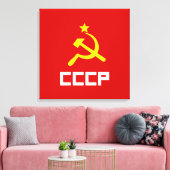 CCCP Verpakt Canvas Afdruk (Insitu (Woonkamer))