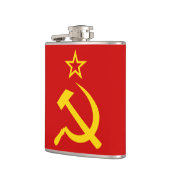 CCCP - Vlag van de Sovjet-Unie Heupfles (Links)