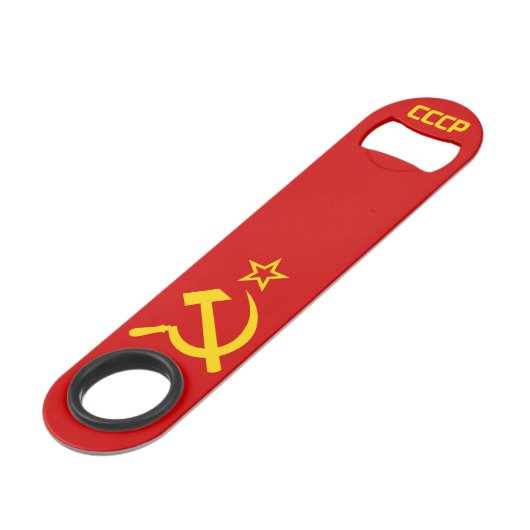 CCCP - Vlag van de Sovjet-Unie Speed Flessenopener (Achterkant Gekanteld)