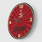 CCCP Wandklok (Hoek)