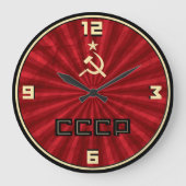 CCCP Wandklok (Voorkant)