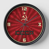 CCCP Wandklok (Voorkant)