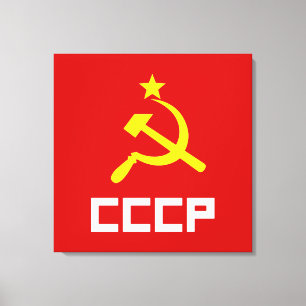 CCCP Wrapped Canvas Afdruk