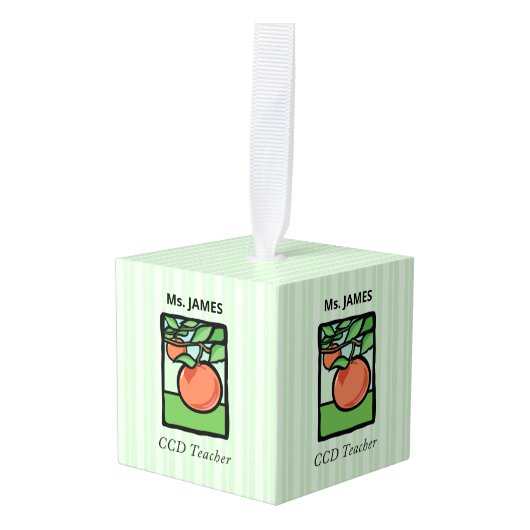 CCD-leraar Dank u, Apple Decoratie (Voorkant hoekig)