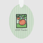 CCD-leraar Dank u, Apple Ornament (voorkant)