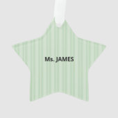 CCD-leraar Dank u, Apple Ornament (achterkant)