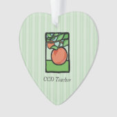 CCD-leraar Dank u, Apple Ornament (voorkant)