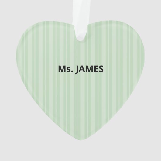 CCD-leraar Dank u, Apple Ornament (achterkant)