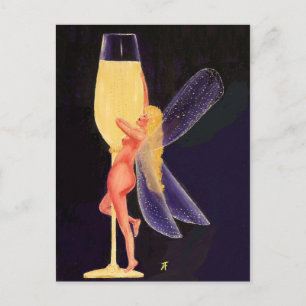 Cchampagne Fairy Briefkaart