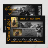 CCHS Tiger2 Uitnodiging tot Afstuderen (Voorkant / Achterkant)