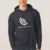 CCL Logo Dark Gray Hooded Sweatshirt (Voorkant)