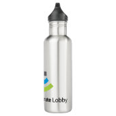 CCL Logo Water Fles (24 oz), roestvrij staal (Rechts)