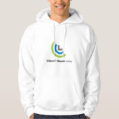 CCL Logo White Hooded Sweatshirt (Voorkant)