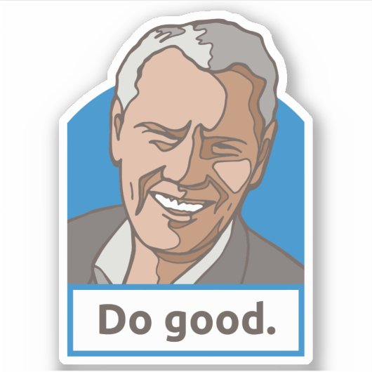 CCL Marshall Saunders "Doe goed" vinyl sticker (Voorkant)