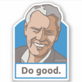 CCL Marshall Saunders "Doe goed" vinyl sticker (Voorkant)