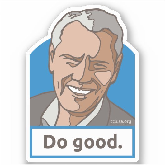 CCL Marshall Saunders "Doe goed" vinyl sticker (Voorkant)