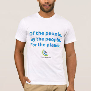 CCL voor de T-shirt van de planeet White