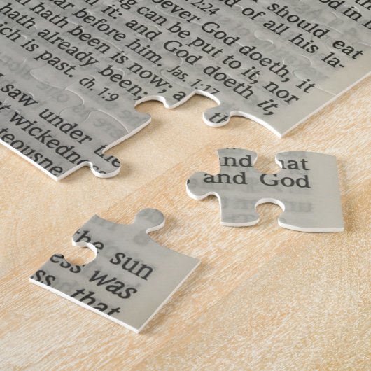 Cclesiastes 3:11 - Hij maakt alles mooi Legpuzzel (Zijkant)