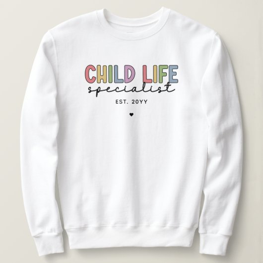 CCLS-cadeau voor aangepaste levensspecialist voor  Trui (Design voorkant)