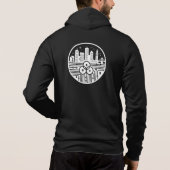 CCN-hoodie (mannen) Hoodie (Achterkant)