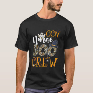 CCN Verpleegster Boo Crew Eng Halloween Boo Geest T-shirt