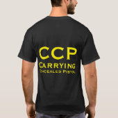 CCP / Draag met geconfectioneerde zuigmond T-shirt (Achterkant)
