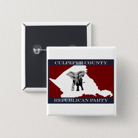 CCRC Square Button (Voorkant /achterkant)