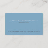 CCRNY Card Sjabloon voor Fullerton Visitekaartje (Achterkant)