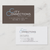 ccrny_front_brown visitekaartje (Voorkant / Achterkant)