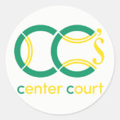 CC's Bat Mitzvah Ronde Sticker (Voorkant)