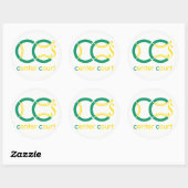 CC's Bat Mitzvah Ronde Sticker (Vel)