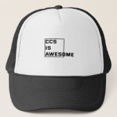 CCS is Awesome Funny Programmer Life Coding Gift Trucker Pet (Voorkant)